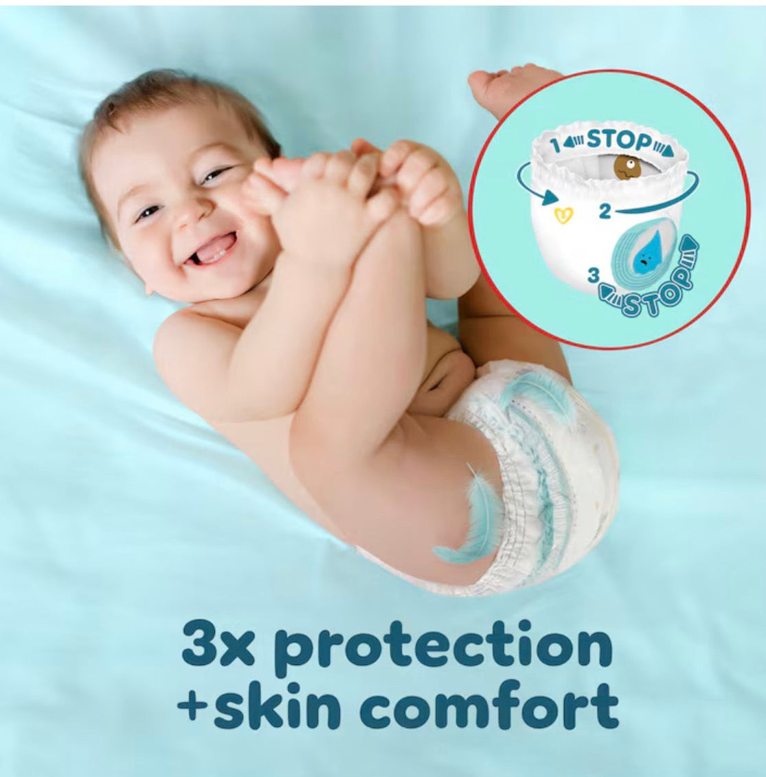 Pampers Premium Protection Essential Nappy Pants Size 7 21 Pack