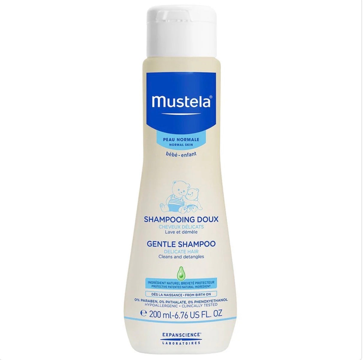 Mustela Gentle Baby Shampoo 200ml