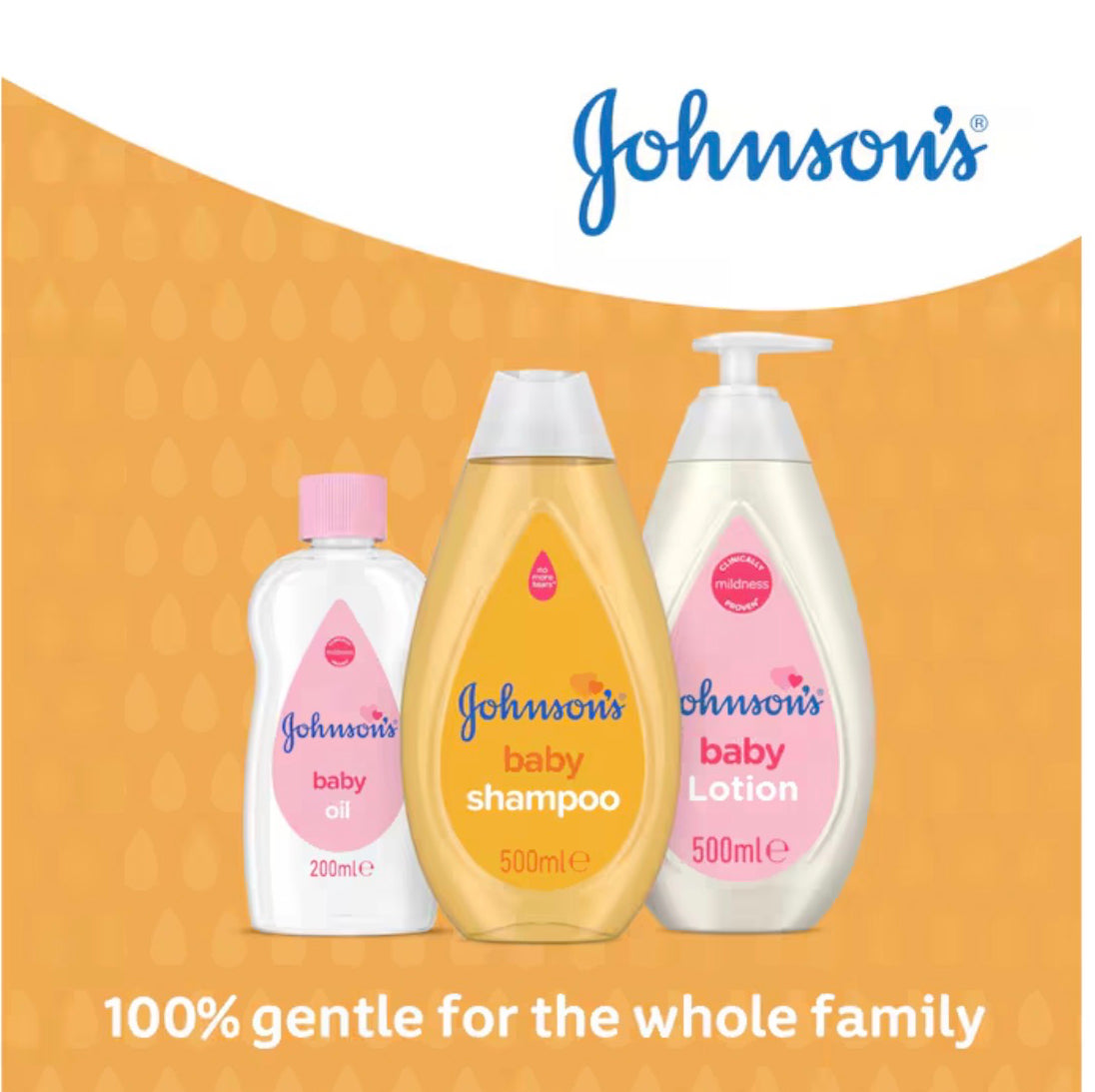 Johnson's Baby Shampoo Without Dyes Sulphates & Soap 300ml