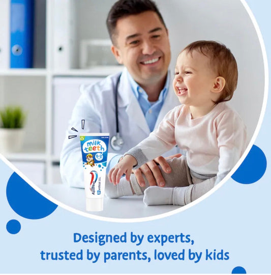 Aquafresh Kids Paw Patrol Milk Teeth Toothpaste 0-2 years 50ml