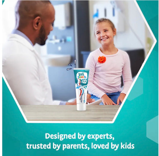 Aquafresh Kids Toothpaste Big Teeth 6-8 Years 75ml