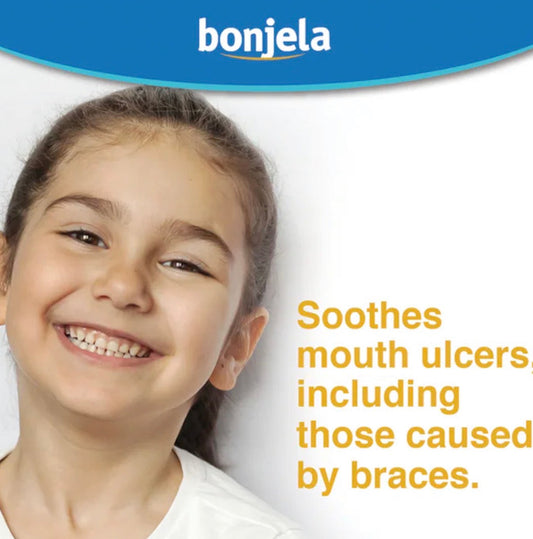 Bonjela Junior Mouth Ulcer & Brace Irritation Gel - Banana 15g