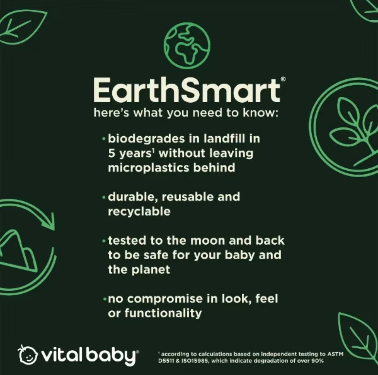 Vital Baby Bowls Natural 5 Pack