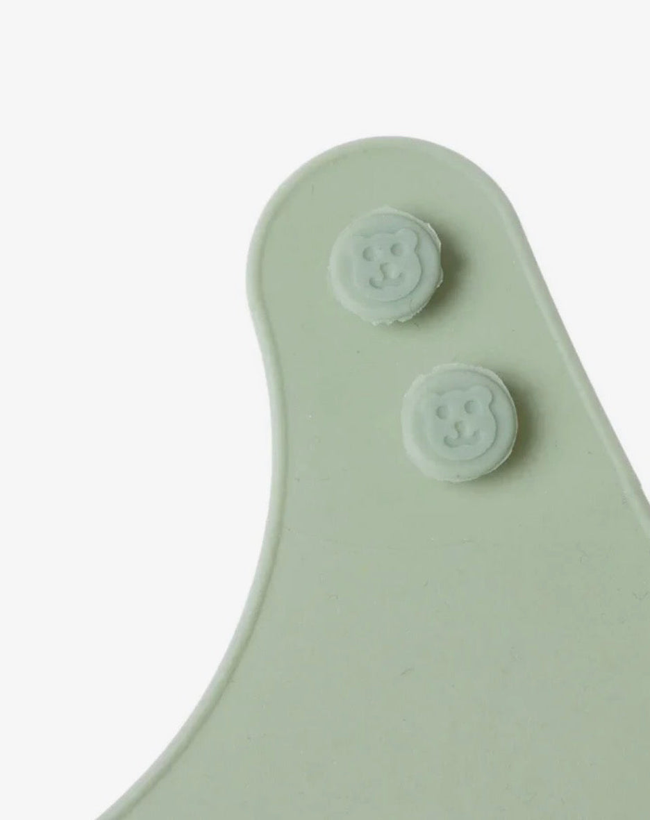 baby plus Silicone Bib - Green