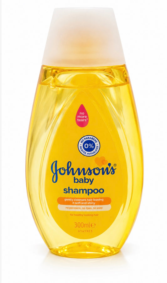 Johnson's Baby Shampoo Without Dyes Sulphates & Soap 300ml