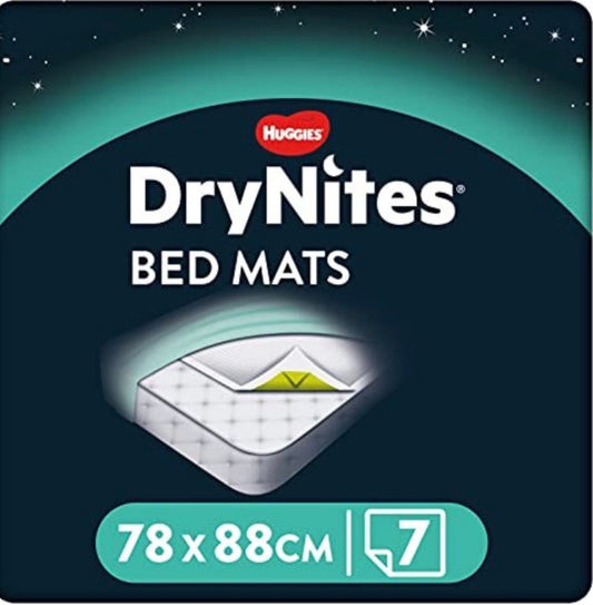Huggies DryNites Bed Mats 7 Pack