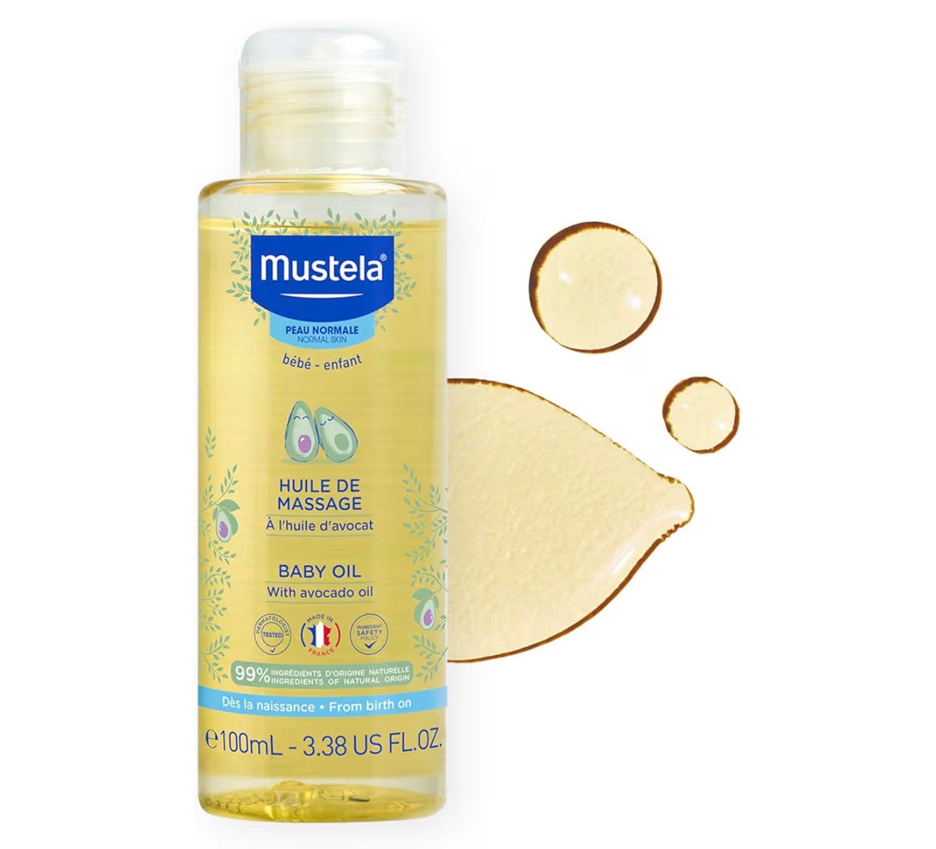 Mustela Baby Oil 100ml