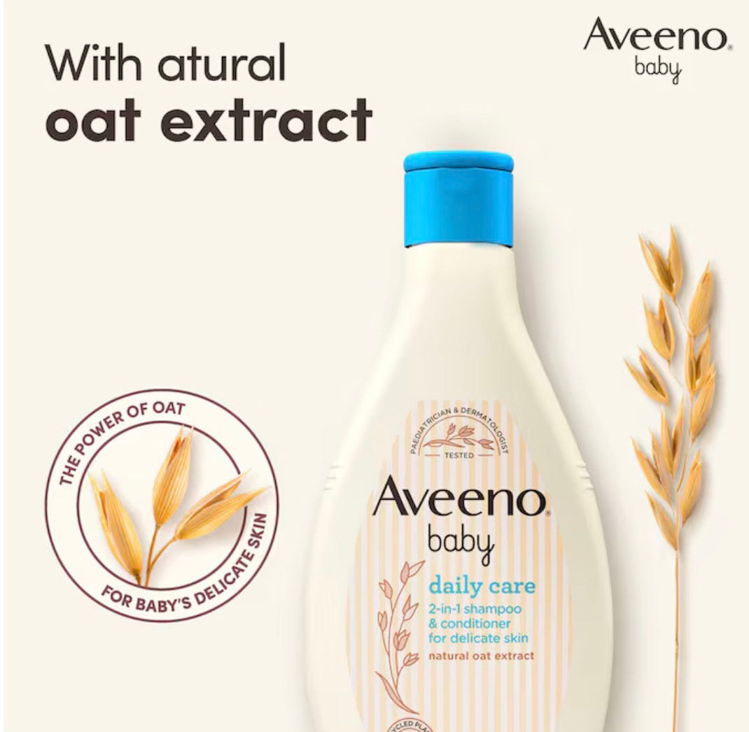 Aveeno Baby Daily Care 2-in-1 Shampoo & Conditioner 250ml