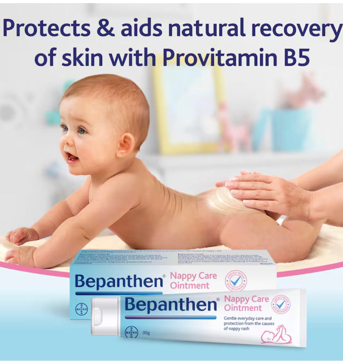 Bepanthen Nappy Rash Cream Ointment 30G