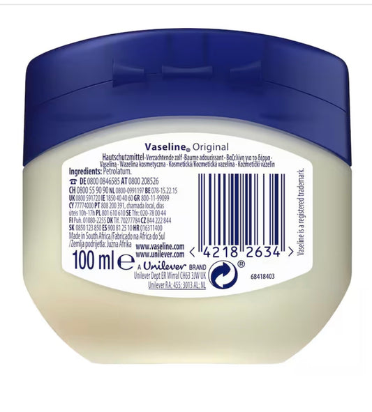 Vaseline Petroleum Jelly 100ml