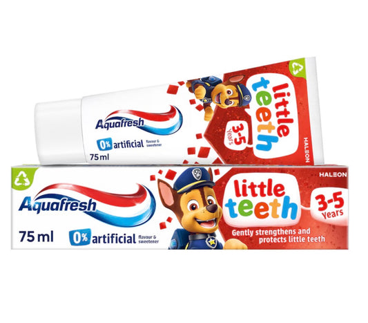 Aquafresh Kids Paw Patrol Little Teeth Toothpaste 3-5 years 75ml