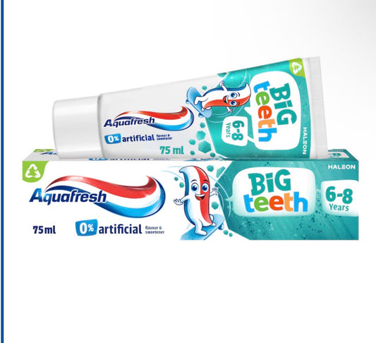Aquafresh Kids Toothpaste Big Teeth 6-8 Years 75ml