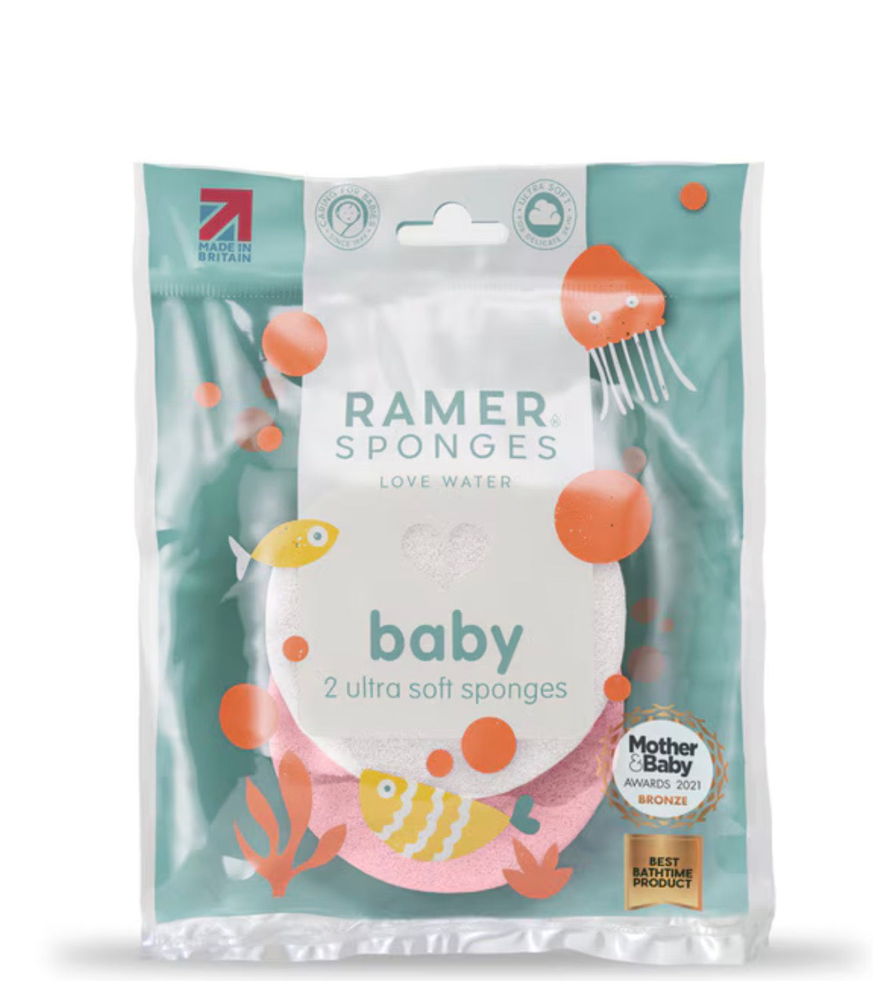 Ramer Baby Sponge Twin Pack