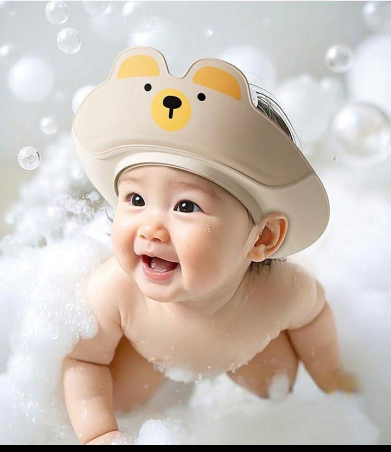 Waterproof Baby Eye Ear Protection Shower Caps