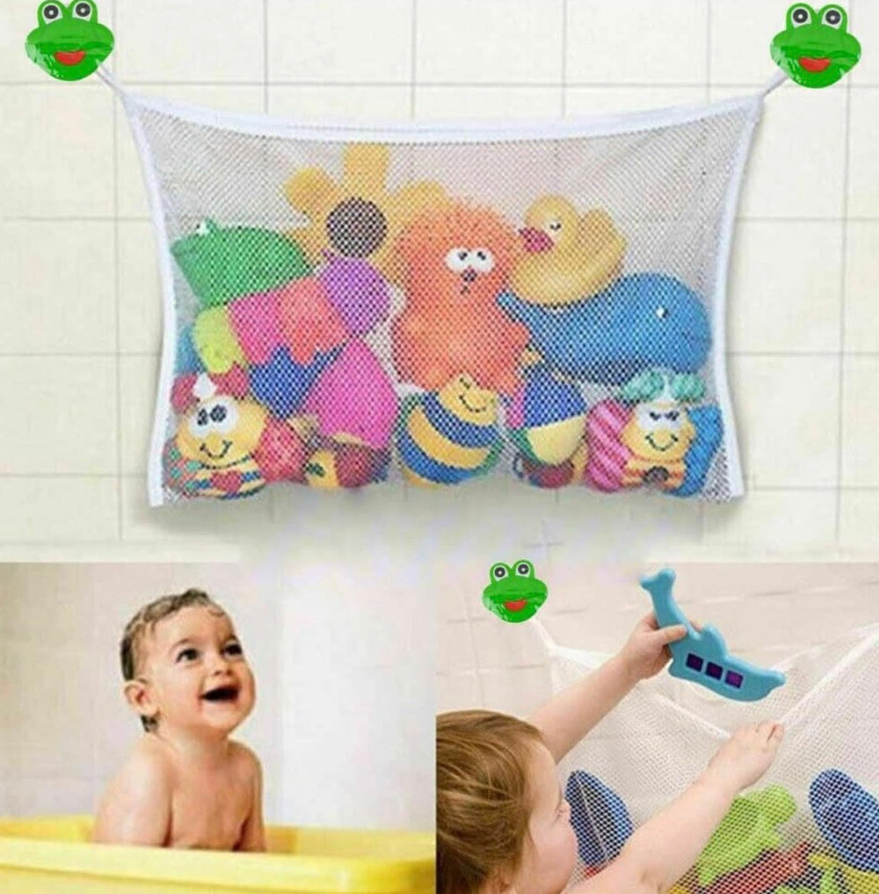 Large Baby Bath Toy Organiser Net Bag