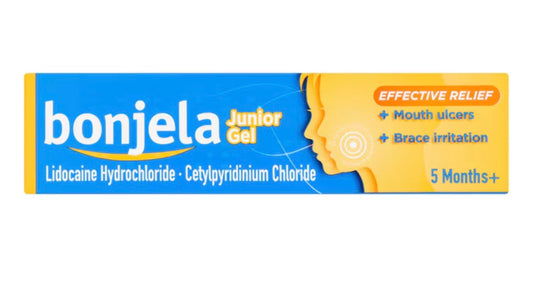Bonjela Junior Mouth Ulcer & Brace Irritation Gel - Banana 15g