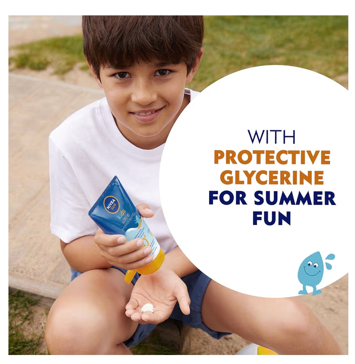 NIVEA Sun Kids Ultra Protect & Play SPF 50+ Lotion (150ml)