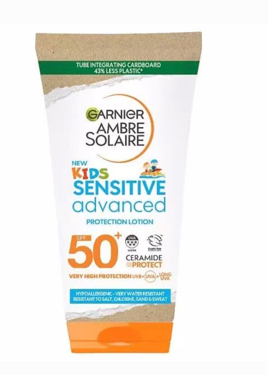 Ambre Solaire Kids Sensitive Hypoallergenic Sun Protect Lotion SPF 50+ 50ml
