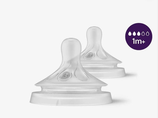 Philips Avent Natural Response Teats Stage 3 (1+ months) Pack of 2