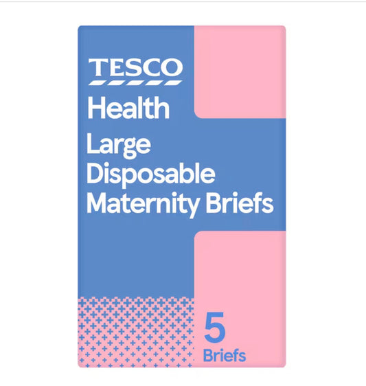 Tesco Large Maternity Brief 5 Pack