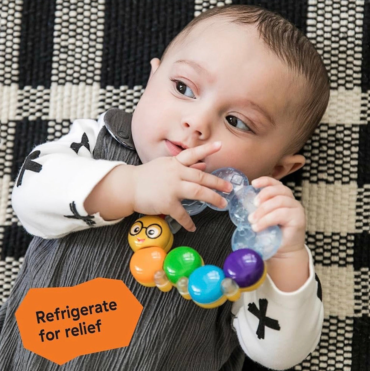 Baby Einstein Teether-pillar Rattle and Chill Teething