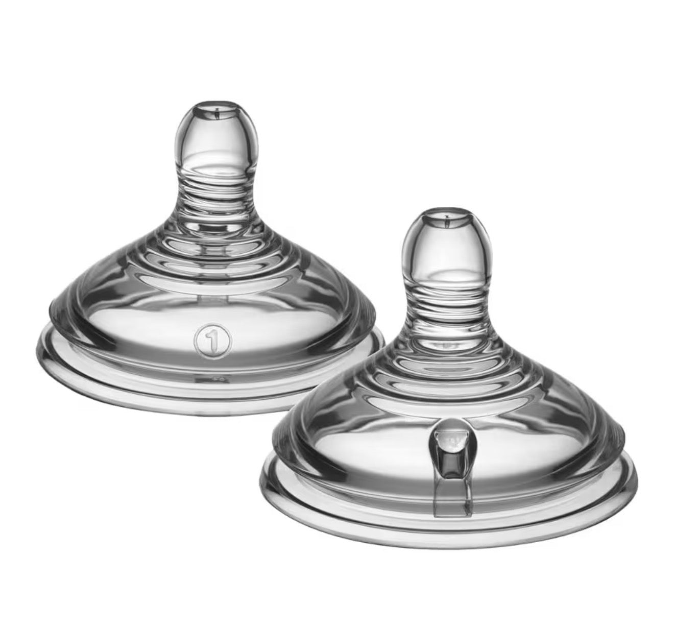 Tommee Tippee Natural Start Baby Bottle Teats, Slow Flow, 0+