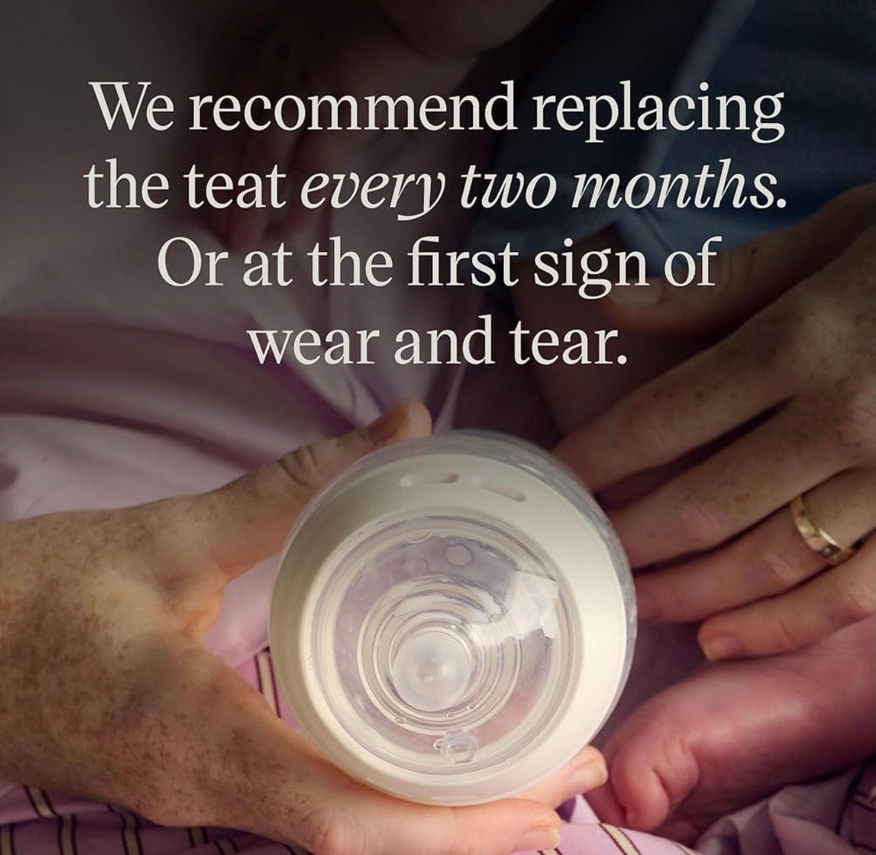 Tommee Tippee Natural Start Baby Bottle Teats, Slow Flow, 0+