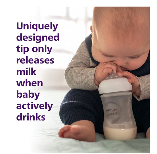 Philips Avent Natural Response Baby Bottle - 3-6m 2 x 260ml