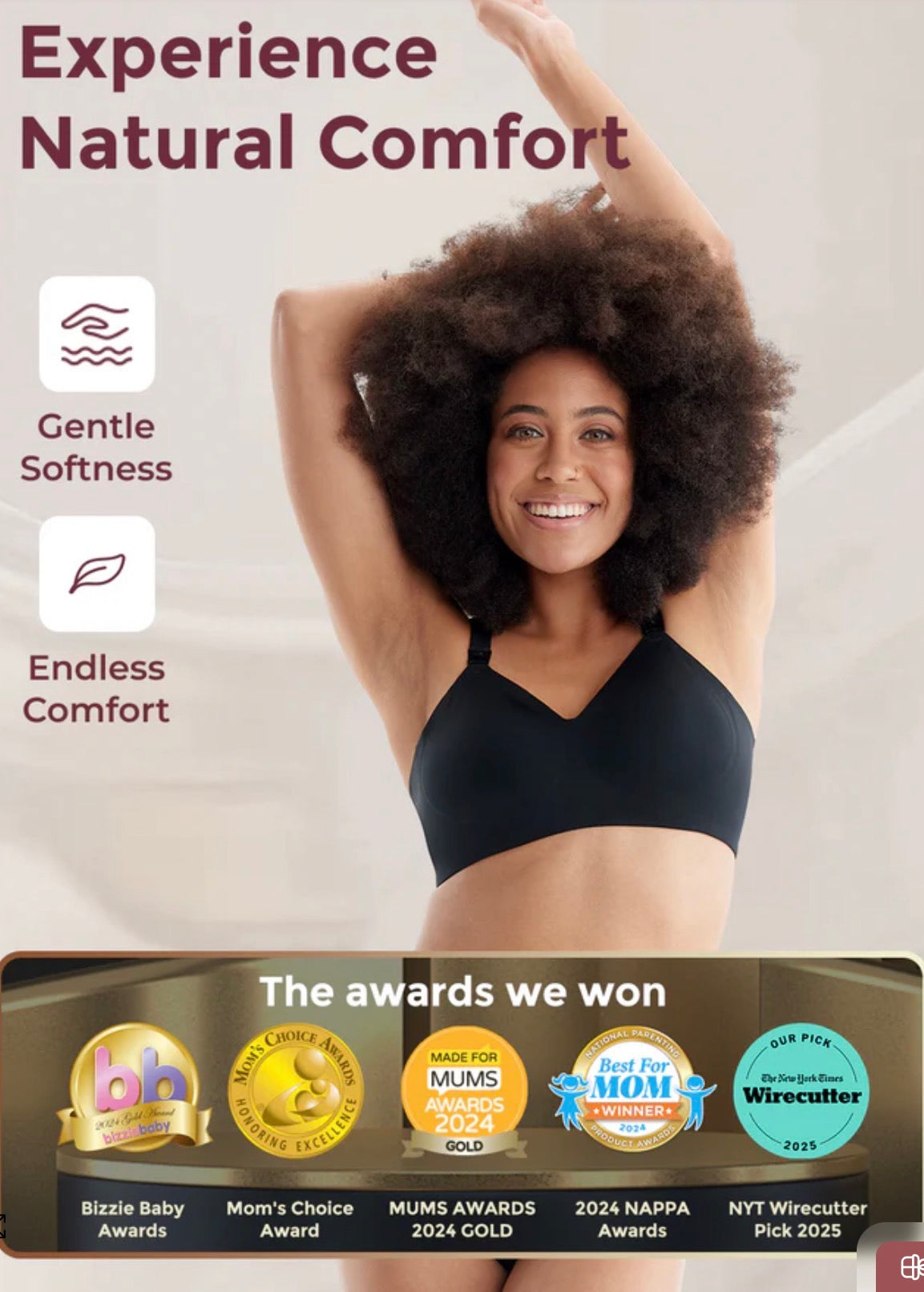 Momcozy M5 Bra Bundle: Double M5 Hands-free Breast Pump and Nursing Bra(YN21)