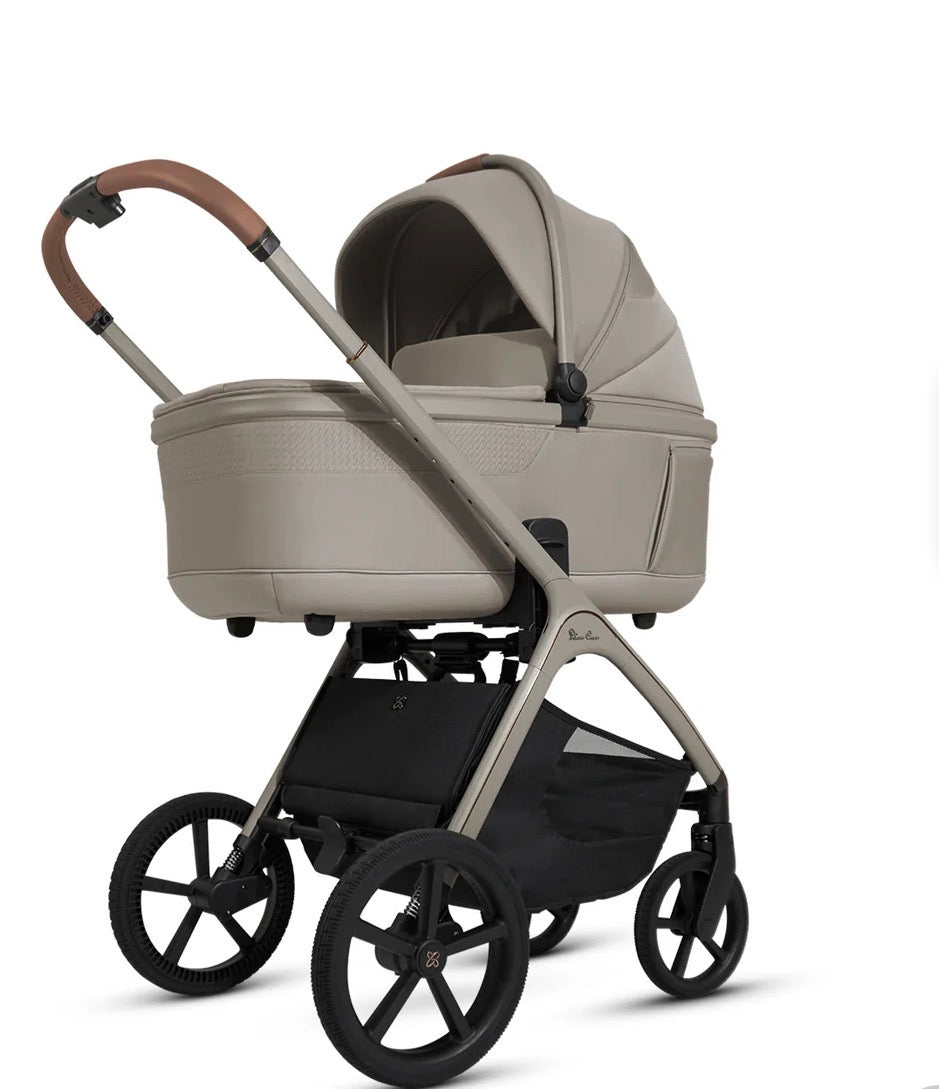 Silver Cross Cove Champagne Travel System Accessory Bundle (8 piece)