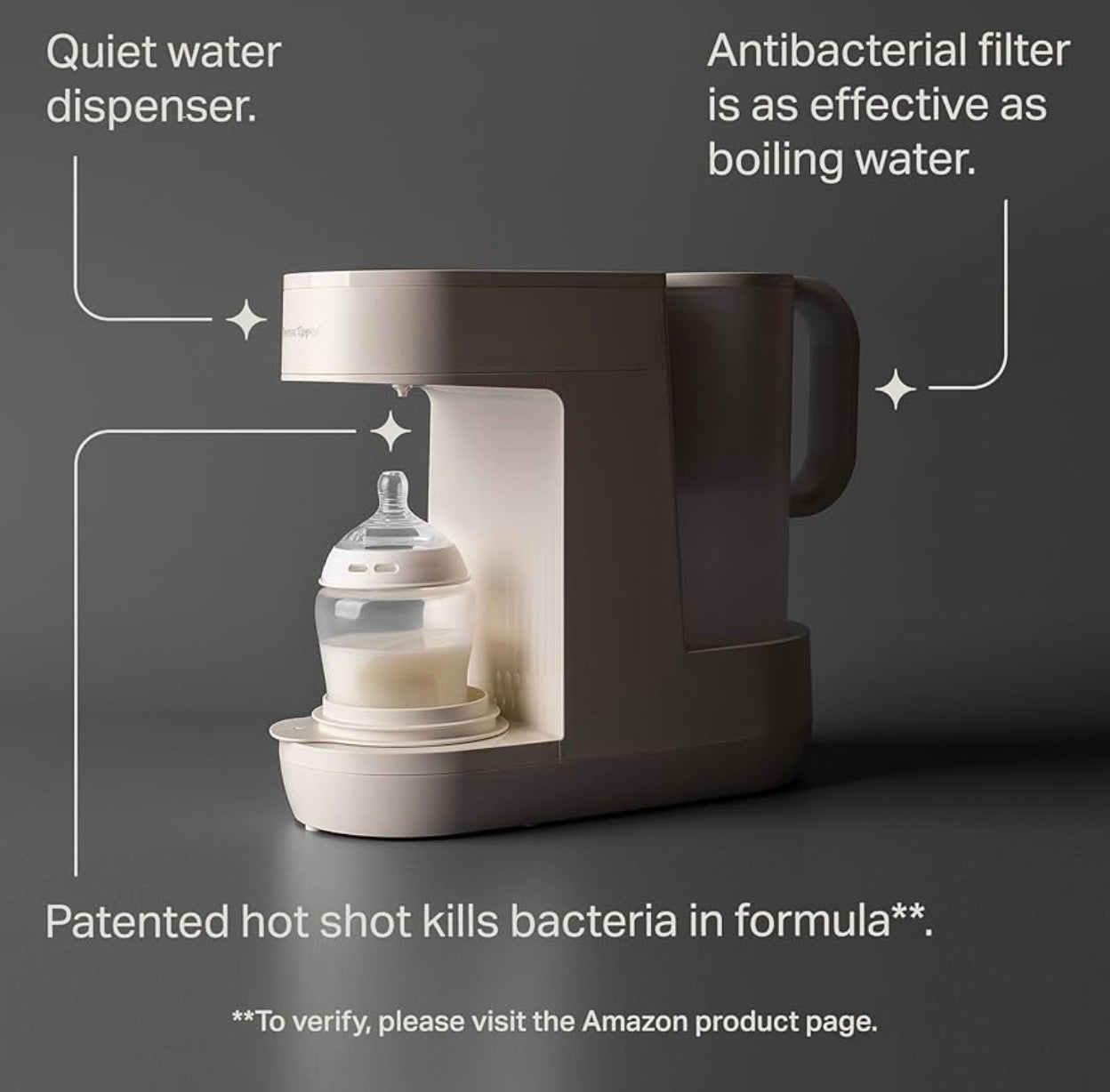 Tommee Tippee Perfect Prep Bottle Maker with Digital Display White