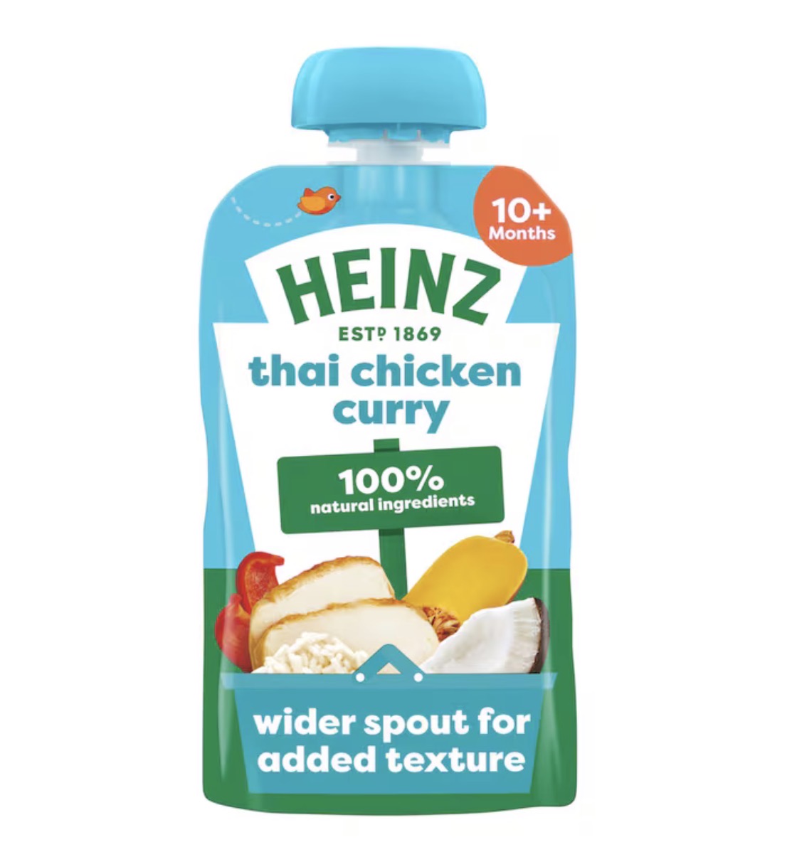 Heinz Thai Chicken Curry Baby Food Pouch 180g