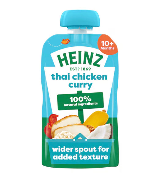 Heinz Thai Chicken Curry Baby Food Pouch 180g