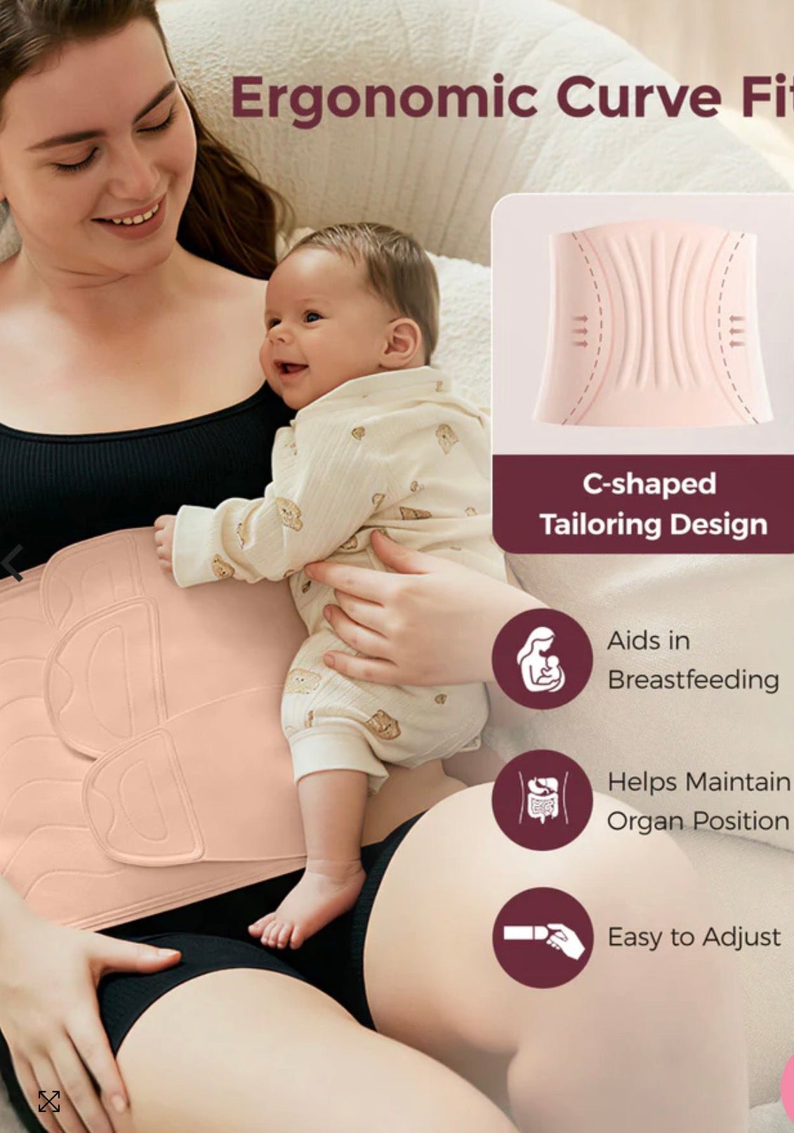 Momcozy Ergowrap™ Postpartum Belly Wrap - Postpartum Belly Band