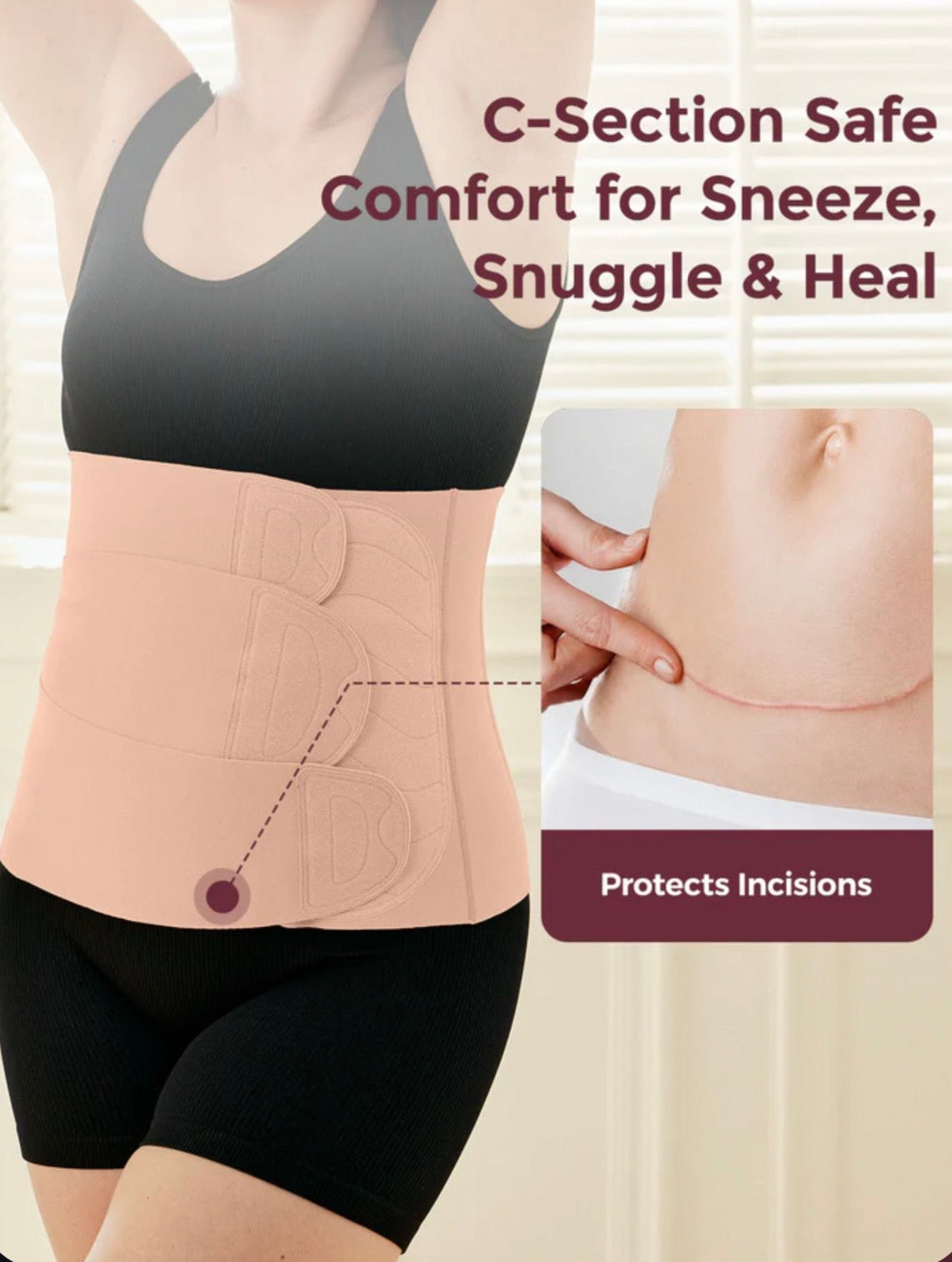 Momcozy Ergowrap™ Postpartum Belly Wrap - Postpartum Belly Band