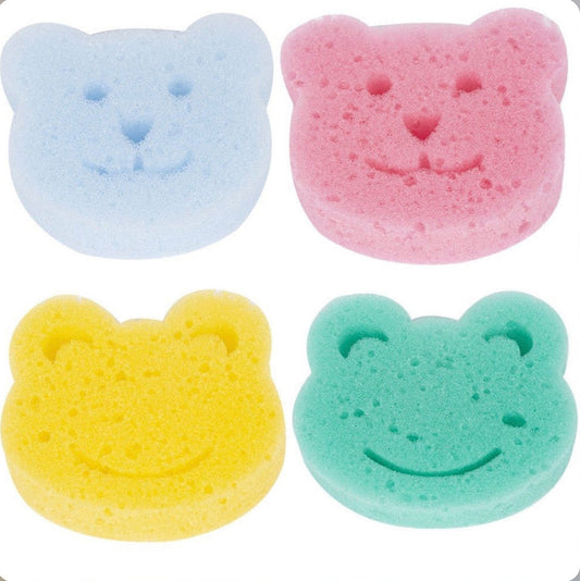 baby plus Bath Sponges 4 pcs