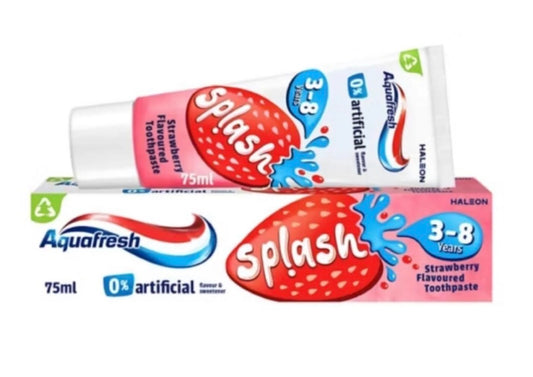 Aquafresh Splash Toothpaste 3-8 years 50ml
