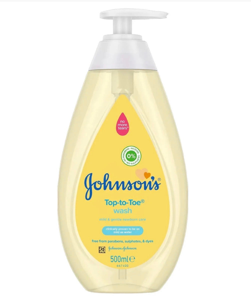 Johnson's Baby Top to Toe Wash 500ml