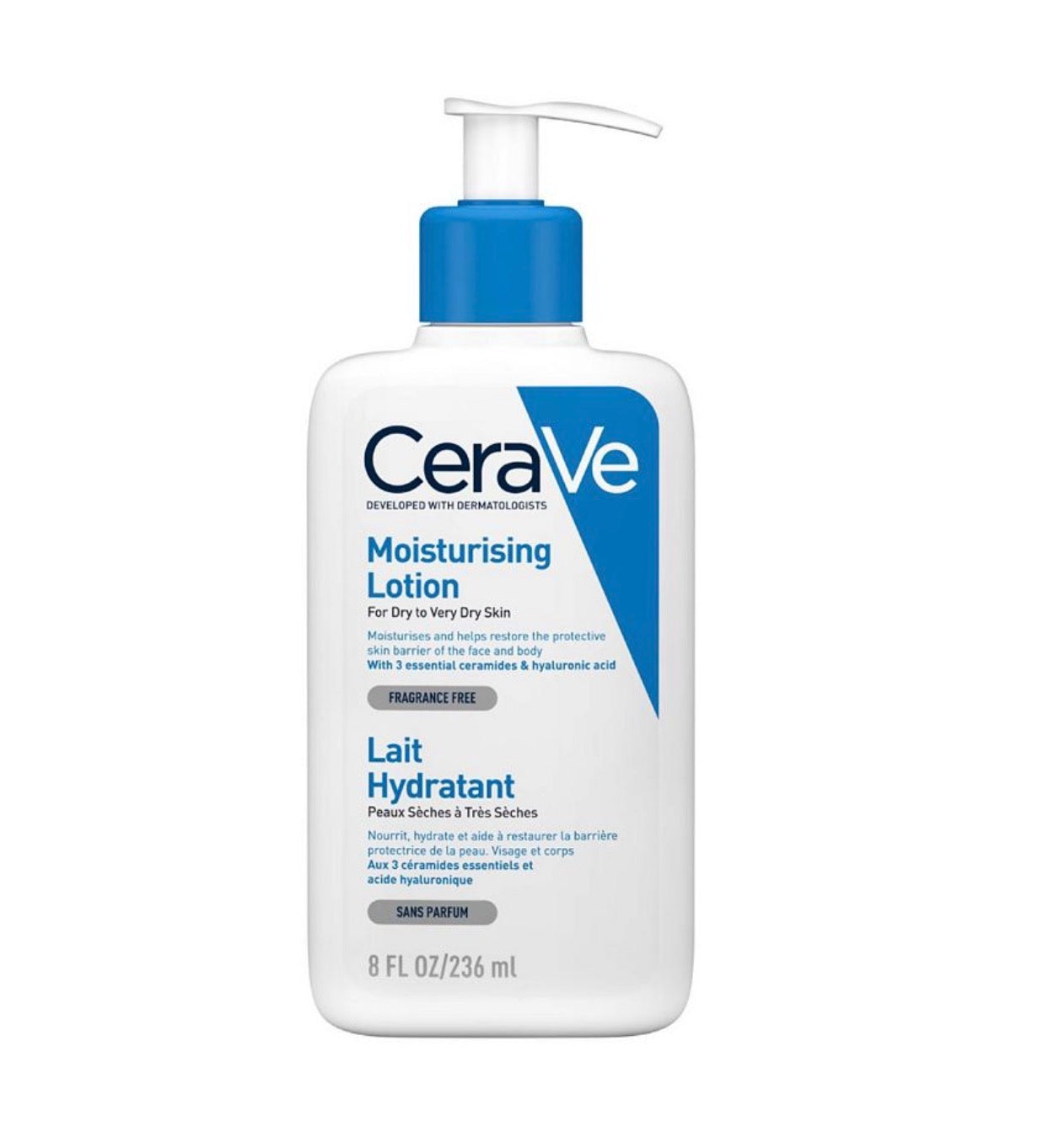 CeraVe Moisturising Lotion with Hyaluronic Acid & Ceramides. Face and Body Lotion for Normal to Very Dry Skin 236ml
